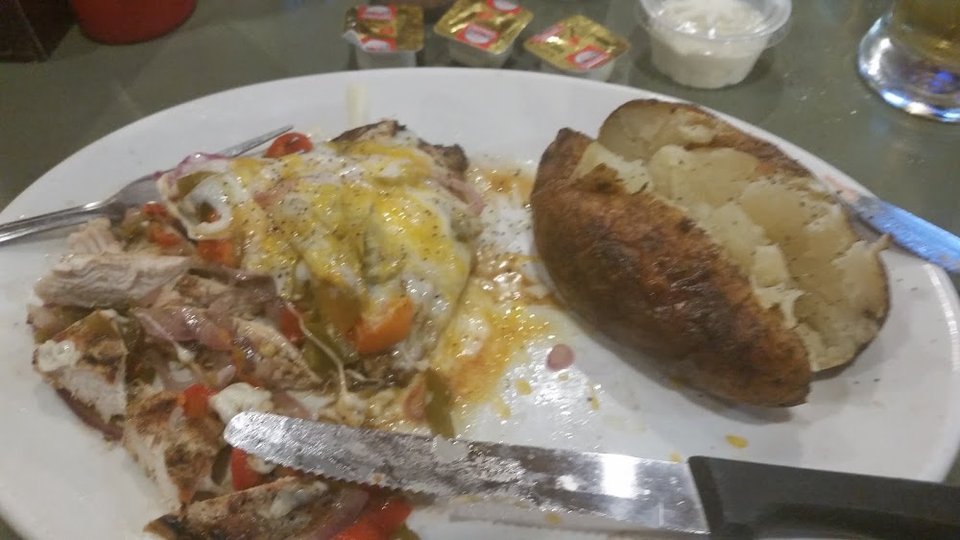 Smothered Grilled Chicken